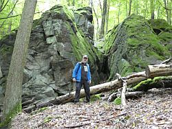 Wanderung Isler magnetsteine